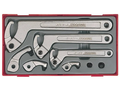 Teng TTHP08 Hook & Pin Wrench Set, 8 Piece – – Now available at MTN Shop UK.