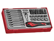 Teng TTMDQ49 Bit & Quick Chuck Driver Set, 49 Piece - 1/4in Drive – – Now available at MTN Shop UK.