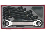 Teng TTRORS Metric Ratchet Ring Spanner Set, 6 Piece – – Now available at MTN Shop UK.
