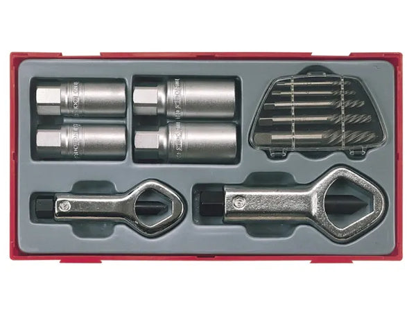 Teng TTSN11 Stud & Nut Remover Set, 11 Piece – – Now available at MTN Shop UK.