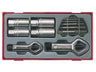 Teng TTSN11 Stud & Nut Remover Set, 11 Piece – – Now available at MTN Shop UK.