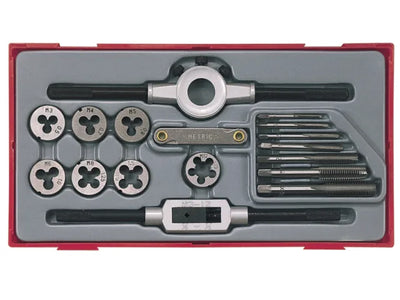 Teng TTTD17 Rethreading Tap & Die Set, 17 Piece – – Now available at MTN Shop UK.