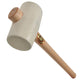 Thor 954W White Rubber Mallet 74mm 970g
