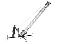 Top pulleys head section of the Kuzar K-10 truss tower lift - imagen 4