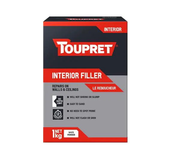 Toupret Interior Filler 1kg – – Now available at MTN Shop UK.