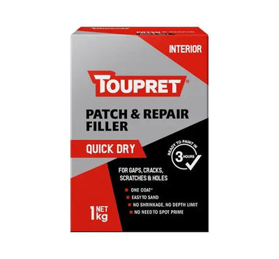 Toupret Quick Dry Patch & Repair 1kg – – Now available at MTN Shop UK.