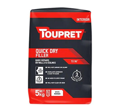 Toupret Quick Dry Filler 5kg – – Now available at MTN Shop UK.