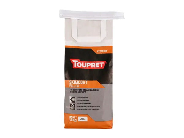 Toupret Exterior Skimcoat Filler 5kg – – Now available at MTN Shop UK.