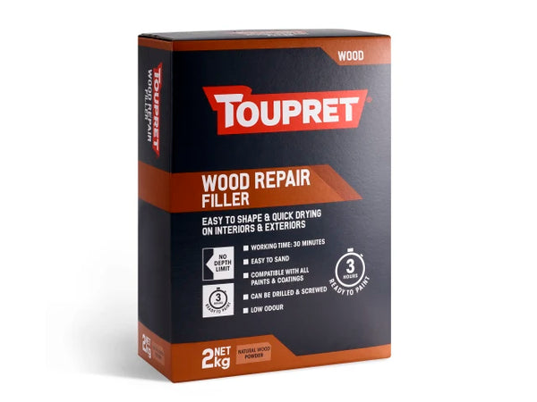 Toupret Wood Repair Filler 2kg – – Now available at MTN Shop UK.