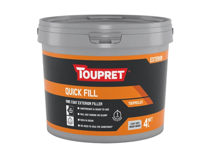 Toupret Quick Fill (Exterior) 4 litre – – Now available at MTN Shop UK.