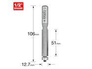Trend  46/23 x 1/2 TCT 90° Template Profiler 12.7 x 50mm - imagen 2