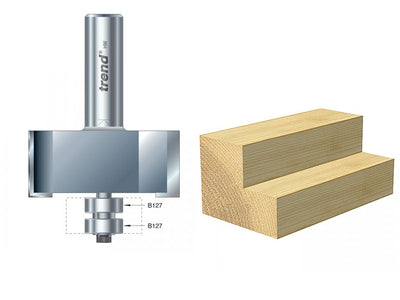 Trend  46/390 x 1/2 TCT Bearing Guided Rebater 22.5mm x 50.8mm