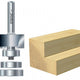 Trend  46/44 x 1/4 TCT Bearing Guided Rebater 24mm x 12.7mm