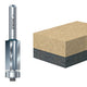 Trend  46/80 x 1/4 TCT 90° Bearing Guided Triple Flute Cutter 12.7 x 25.4mm