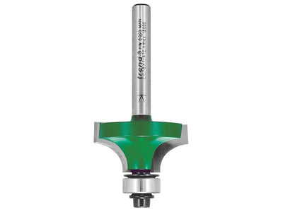 Trend  C078 x 1/4 TC Round Over Two Flute Cutter 9.5 x 15.9mm