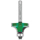 Trend  C078 x 1/4 TC Round Over Two Flute Cutter 9.5 x 15.9mm