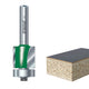 Trend  C115 x 1/4 TCT 90° Bearing Guided Trimmer Cutter 9.5 x 12.7mm