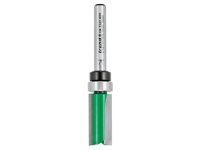 Trend  C121 x 1/4 TCT Bearing Guided Template Profile Cutter 12.7 x 25.4mm