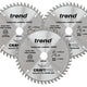 Trend  CraftPro Plunge Saw Blade 160 x 20mm x 48T (Pack 3)