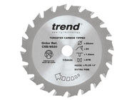 Trend  CraftPro Mini Saw Blade 85 x 10mm x 20T
