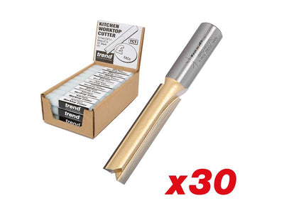 Trend  BR01 1/2in 50mm Kitchen Worktop Cutter Display (30 Cutters)
