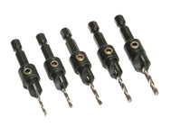 Trend  SNAP/CSTC/SET TCT Countersink Set, 5 Piece