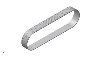 Silver metal belt buckle on a white background
