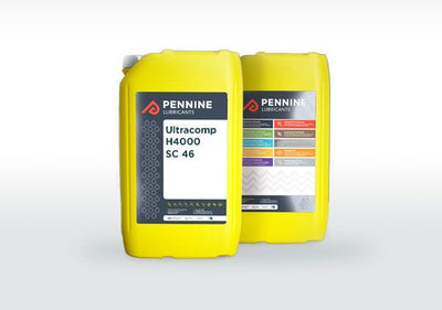 Pennine Compressor & Airline Oils Ultracomp H4000 SC 46 – Hydraulic Oil 32, 46 and 68 Pennine Hydraulic Oils have been developed for use in most hydraulic power and control systems. – Now available at MTN Shop UK.