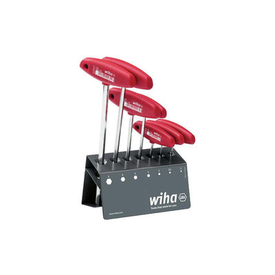 Wiha L-key with T-handle Set, 8 Piece – – Now available at MTN Shop UK.