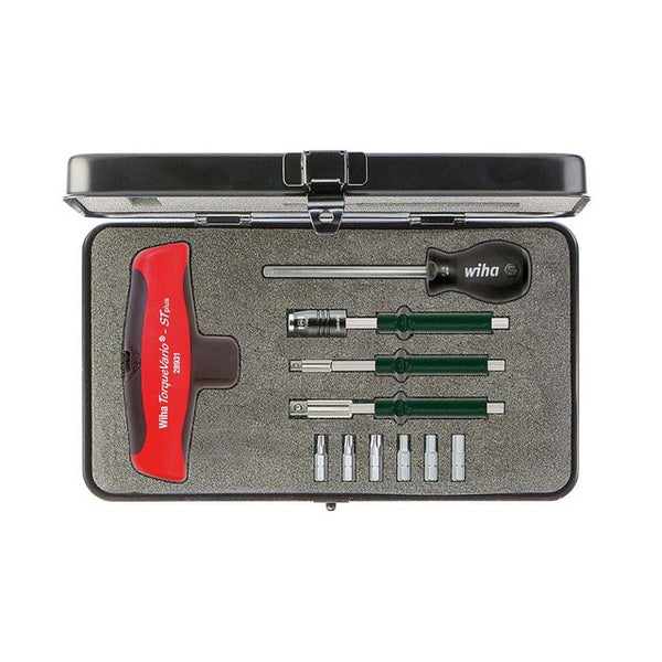 Wiha TorqueVario®-S T Screwdriver Set, 11 Piece – – Now available at MTN Shop UK.