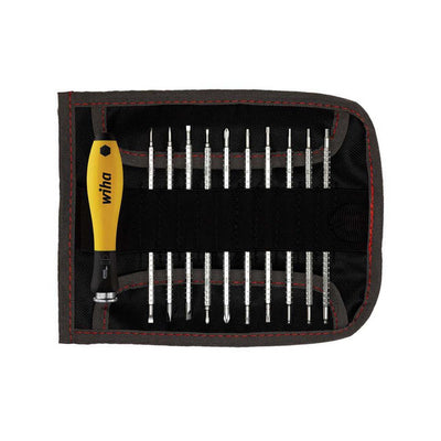 Wiha SYSTEM 4 SoftFinish® ESD Interchangeable Screwdriver Set, 12 Piece – – Now available at MTN Shop UK.