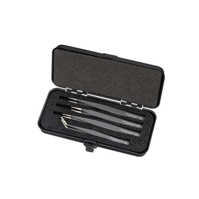 Wiha Professional ESD SMD Tweezer Set, 4 Piece – – Now available at MTN Shop UK.