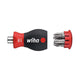 Wiha Magnetic SoftFinish® Stubby Screwdriver with Bit Magazine (PH, PZ)