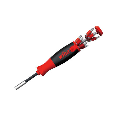 Wiha LiftUp 25 Magnetic Screwdriver with Bit Magazine (SL, PH, PZ, TX) – – Now available at MTN Shop UK.