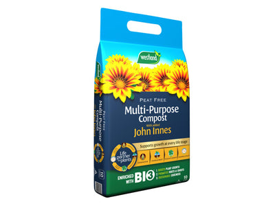 Westland Westland Peat Free Multi-Purpose Compost with John Innes 10 litre – – Now available at MTN Shop UK.
