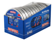 Faithfull - Faithfull 115mm (4.5in) Inox Metal Cutting Discs (10 Pack) - Faithfull stainless steel cutting discs, 115mm,  10 Piece, pack of 12. - imagen 2