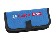 Bosch - Bosch 7 Piece Flat Bit Self Cut Speed Spade Set - Bosch Expert blue tool pouch with logo. - imagen 2