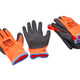 Scan Thermal Latex Dipped Gloves (3 Pairs), Pack of 16