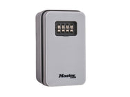 Master Lock - Key Lock Box - New Design - White Master Lock combination lockbox with four dials.