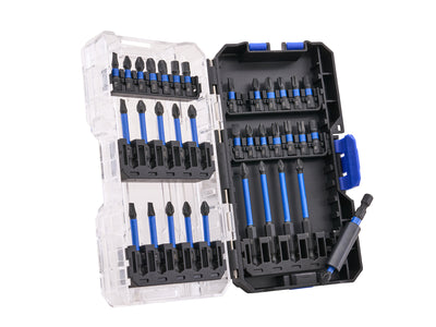 Faithfull - Faithfull 36 Piece Impact Bit Set - Precision screwdriver bit set with storage case.