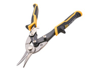 Faithfull - Faithfull Compound Aviation Snips - Yellow and black aviation snips with ergonomic handles.