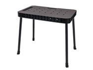 Keter - Keter Ultimate Workbench - Black plastic folding workbench with sturdy legs.
