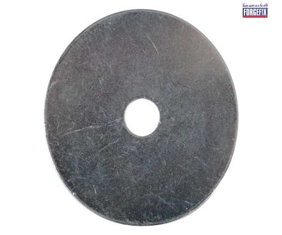 ForgeFix Flat Mudguard Washers ZP M8 x 50mm ForgePack 6