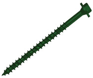 ForgeFix Hexagonal/TORX® Compatible Timber T30 Screws Green 7x100mm Tub 50