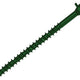 ForgeFix Hexagonal/TORX® Compatible Timber T30 Screws Green 7x100mm Tub 50