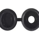 ForgeFix Hinged Cover Cap Black No. 6-8 Bag 100