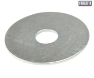 ForgeFix Flat Mudguard Washers ZP M10 x 50mm Bag 10