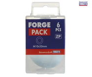 ForgeFix Flat Mudguard Washers ZP M10 x 50mm ForgePack 6 - imagen 3