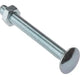 ForgeFix Carriage Bolt & Nut ZP M8 x 160mm Bag 10