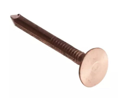 ForgeFix Multi-Purpose Clout Nails Copper 38 x 3.35mm (1kg Bag)